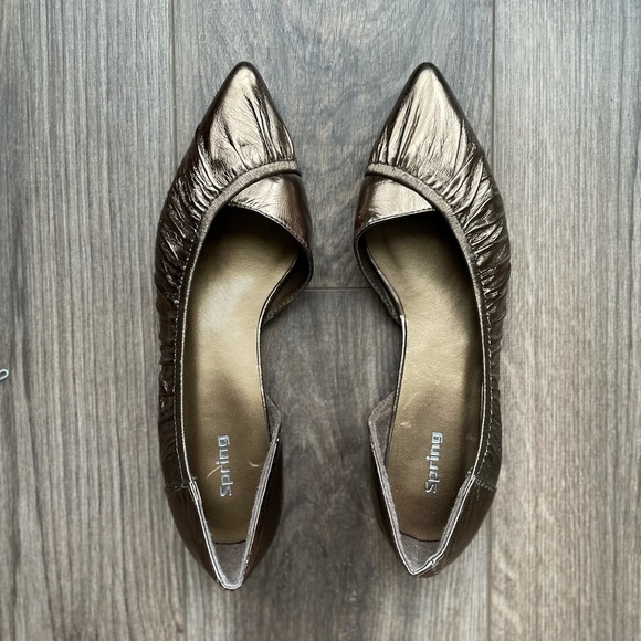 COPY - Spring Copper Ruched Kitten Heel | 38 - Picture 10 of 10